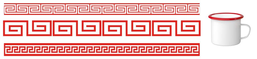 White With Red 祥云