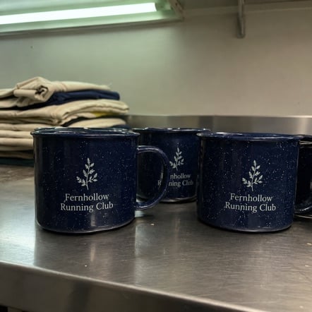 Custom printed enamel mugs in bulk