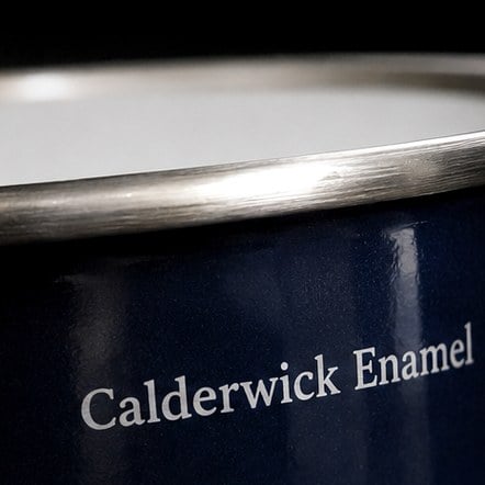 Custom printed enamel mugs in bulk