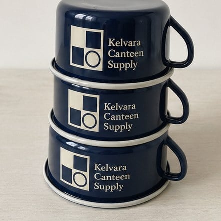 Heavy-Gauge Cafe Mugs